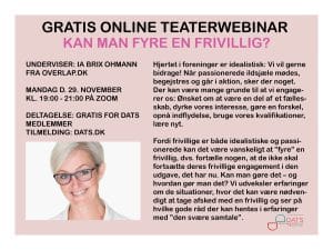 Reklame for webinar